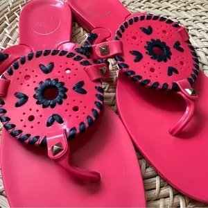 Jack Rogers Womenz Georgica Jelly Sandal Pink 8 thumbnail 4