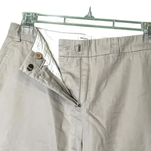 AX Armani Exchange Wide Leg Chino Pants Women's Size 0 Beige High Rise Casual thumbnail 10
