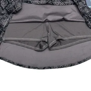 DSG High Performance TENNIS PICKLEBALL GOLF SKORT Snakeskin‎ Purple Black XL thumbnail 4