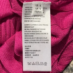 NWT Free People Crop Tank Top Ribbed Racerback Y2K Coquette Festival Pink Small thumbnail 3
