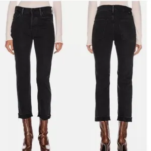 MOTHER The Scrapper Cuff Ankle Fray Jeans In Who's Sorry Now Size‎ 28 thumbnail 2
