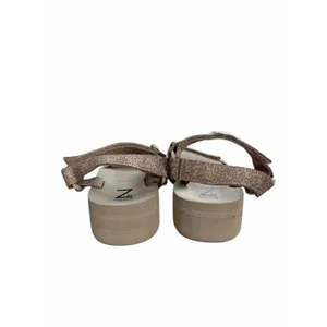 Zella Sandals Womens Size 6 Tan Leopard Print Lightweight‎ Platform thumbnail 5