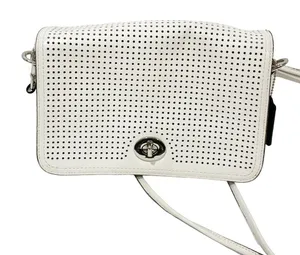 Coach White Legacy Perforated Leather Penelope‎ Shoulder Bag 23404 thumbnail 1