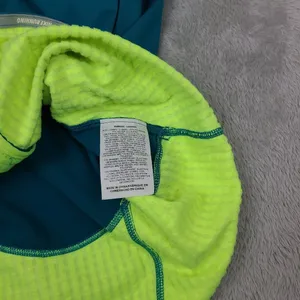 Nike Green Running Jacket with Neon yellow inside Thumb Holes & Back Pockets Med thumbnail 8
