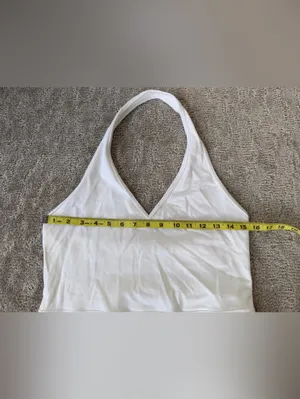 Aritzia Wilfred Free LIFE Whistle Dress in White Size Large Preppy Tennis Prep thumbnail 15