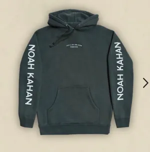 Noah Kahan Trails Hoodie Green Size M thumbnail 1