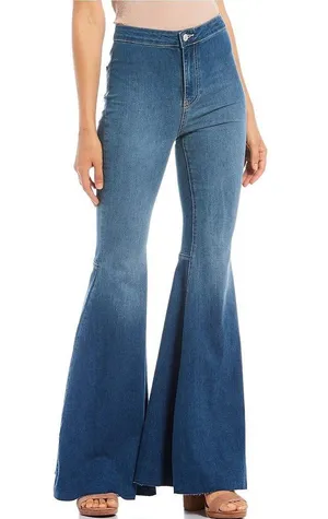 Free People Flare Jeans Just Float On thumbnail 1