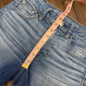 American Eagle Hi Rise Shorties Jean Shorts thumbnail 6