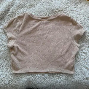 Aerie Offline Cropped T-Shirt - Smile Print - Size S thumbnail 2