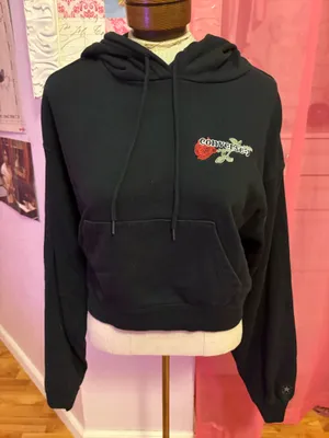 Women's Small Converse Cropped Hoodie thumbnail 1