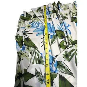 Banana Republic Floral Wrap Maxi Dress Size 0 Petite Coastal Coquette Ruffle thumbnail 9