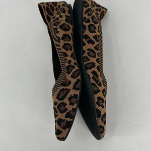 NWOT Mia Women's 1889‎ Animal Print Pointed Toe Ballet Flats Brown Size 6.5 thumbnail 4