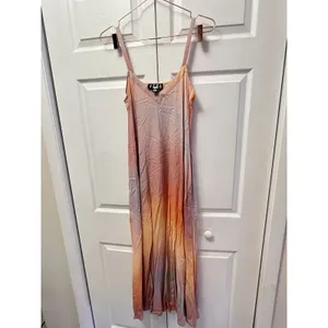 VEDA fiesta Sunset Ombré Maxi Dress Size Small‎ thumbnail 6