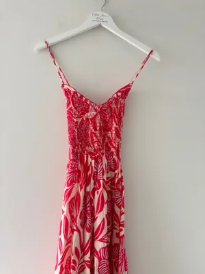 Free People Sweet Nothings Red Dress thumbnail 6