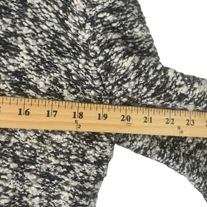 WindiRiver Women's Size Medium Black White‎ Knit Full Zip Cardigan Sweater thumbnail 8