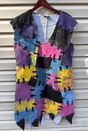 Hot Topic Disney Nightmare Before Christmas Sally Cosplay Dress Size Custom Made Adult thumbnail 1