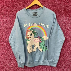 My Little Pony G1 Unicorn Hasbro Animated Series Crewneck XS thumbnail 1