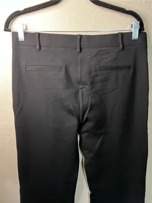 Betabrand Classic Bootcut Dress Yoga Pants Black Stretch Workwear Large L thumbnail 8