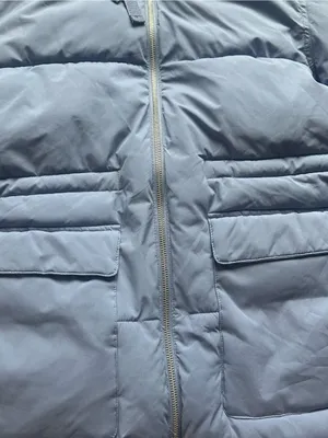 Universal Threads Light Blue Hooded Puffer Coat thumbnail 3