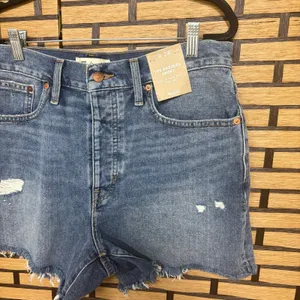 Madewell The Dad‎ Jean Shorts Size 28 thumbnail 4