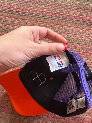 Phoenix Suns Orange & Purple Trucker Hat NBA thumbnail 5