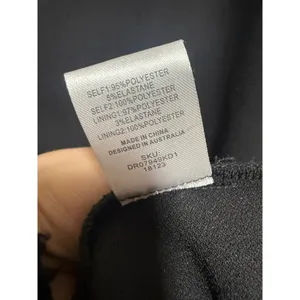 MESHKI Monique Contrast Maxi Dress – Black Chiffon & Stretch, Women’s Size M thumbnail 7