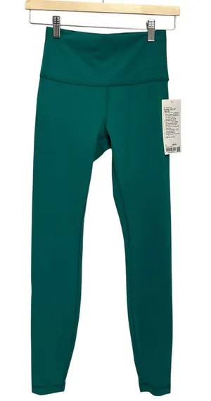 NWT lululemon Wunder Train High-Rise Tight 25 Raceway Green Size 6 Authentic thumbnail 1