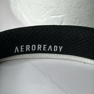adidas Women's Match Visor One Size Black/ White areoready embriomed thumbnail 9
