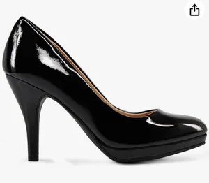 Marco Republic Rome patent comfort heels black 5.5 thumbnail 1