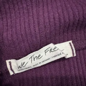 We The Free Off-Shoulder Burgundy Sweater thumbnail 10