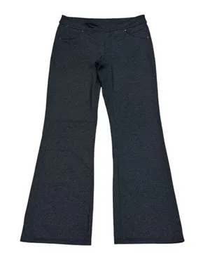 Athleta Bettona Classic Pant Heather Gray Flare Leg Mid Rise Medium thumbnail 1