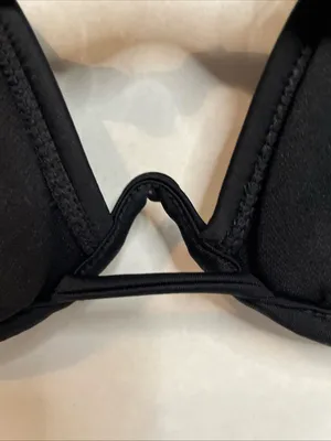 Wild Fable Classic Black Bikini Top w/ Removable Pads. Underwire. Size: XXS (00) thumbnail 11