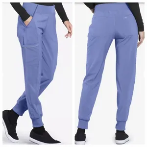 Cherokee Infinity 5-Pocket STRETCH Tapered Jogger Cargo Scrub Pants Size Small thumbnail 2