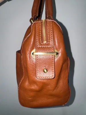 Rachel Roy Brown Leather Satchel Handbag thumbnail 2