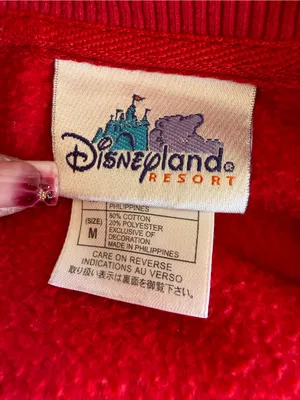 VTG Disneyland Resort 50th Anniversary Crewneck Sweatshirt Size Medium Boxy Fit thumbnail 8