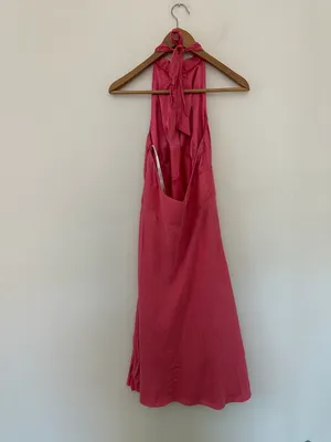 Laundry by Shelli Segal VNTG Silk Princess Diana Vibes Midi Dress thumbnail 6