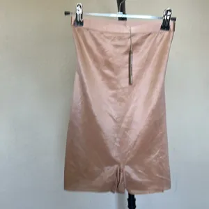 Skims Barely There Shaperwear High Waist Shortie‎ In Clay size XS thumbnail 2