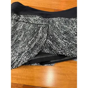 NWOT Lululemon Pace Rival Skirt Womens Black White Static Print Skort Size 8 thumbnail 11