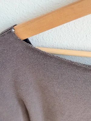 Minnesota university gray off-the-shoulder sweatshirt thumbnail 11