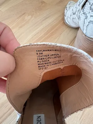 Steve Madden Cream Snakeskin Booties thumbnail 5