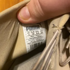 Puma x Fenty Rihanna Women's Trainer Hi 'Sesame' Tan Leather‎ Size 8.5 thumbnail 6