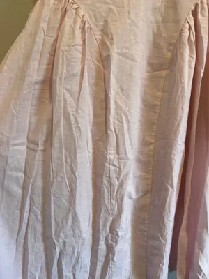 Commence Sleeveless Cotton & Linen Pleated summer Long Dress Pink thumbnail 4