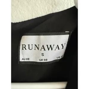 Runaway The Label Womens Black Cutout O-Ring Balloon Sleeve Mini Dress Size S 04 thumbnail 4