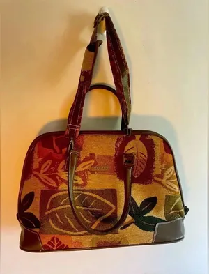 Vintage‎ American Trunk & Case Tapestry 90s travel bag Weekender EUC! thumbnail 1