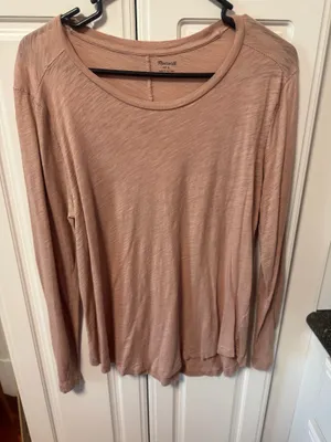 Madewell Large Lightweight Long Sleeve Tshirt  thumbnail 1