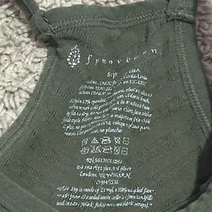Free people movement green tank top size SMALL thumbnail 3