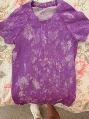 Lululemon Swiftly Tech Short Sleeve Purple thumbnail 3