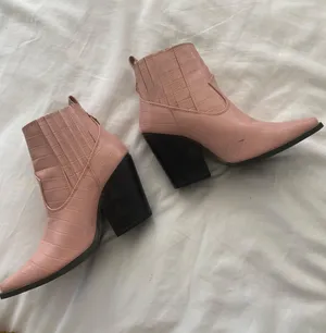 SheIn Pink Cowboy Boots thumbnail 1