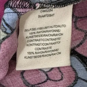 Anthropologie Tiny Womens Finley Faux Wrap Top Black Pink‎ Floral Long Sleeve M thumbnail 10