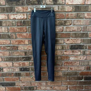 Offline by Aerie NAVY Leggings Size Small Classic Stretch Smooth thumbnail 4